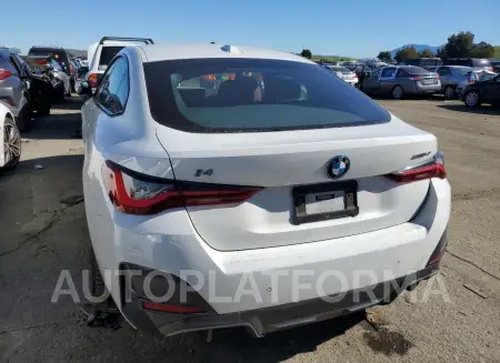 BMW I4 EDRIVE4 2022 vin WBY73AW06NFN03540 from auto auction Copart