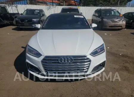 AUDI A5 PRESTIG 2018 vin WAUUNAF52JA018147 from auto auction Copart