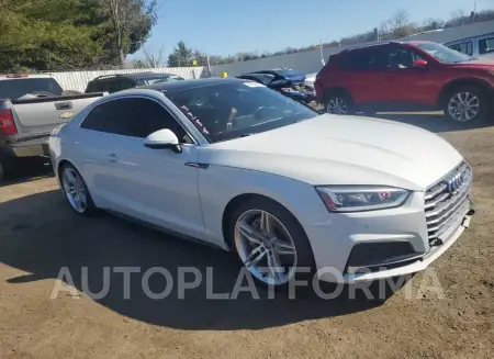 AUDI A5 PRESTIG 2018 vin WAUUNAF52JA018147 from auto auction Copart