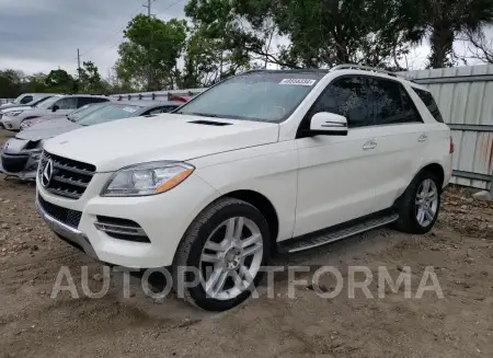 Mercedes-Benz ML350 2015 2015 vin 4JGDA5JB0FA524601 from auto auction Copart