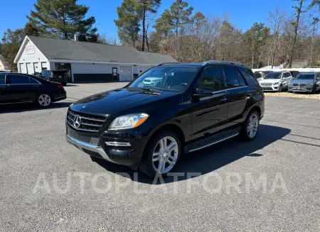 Mercedes-Benz ML350 2015 2015 vin 4JGDA5JB2FA525491 from auto auction Copart