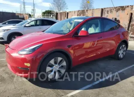 Tesla Model Y 2022 2022 vin 7SAYGDEE5NF548615 from auto auction Copart