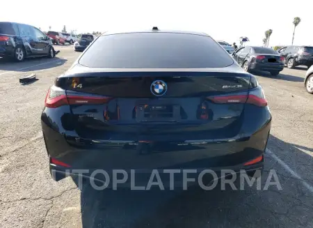 BMW I4 EDRIVE3 2023 vin WBY43AW08PFR28814 from auto auction Copart