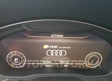 AUDI SQ5 PRESTI 2020 vin WA1C4AFYXL2083525 from auto auction Copart