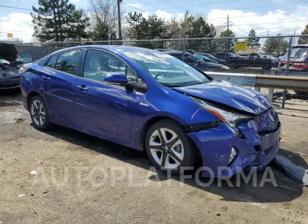 TOYOTA PRIUS 2018 vin JTDKARFU4J3553481 from auto auction Copart