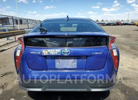 TOYOTA PRIUS 2018 vin JTDKARFU4J3553481 from auto auction Copart