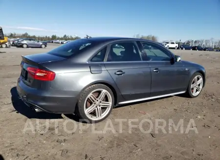 AUDI S4 PREMIUM 2015 vin WAUBGAFL8FA024073 from auto auction Copart