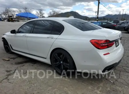 BMW 740 I 2017 vin WBA7E2C5XHG739766 from auto auction Copart