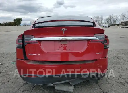 TESLA MODEL X 2016 vin 5YJXCBE25GF023734 from auto auction Copart