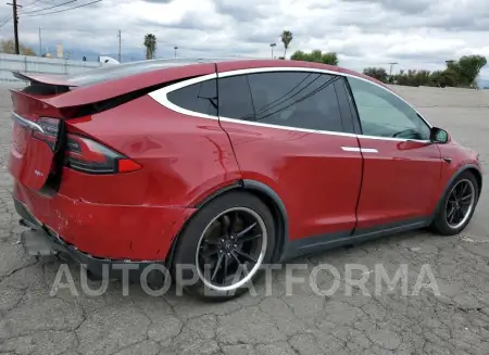 TESLA MODEL X 2016 vin 5YJXCBE25GF023734 from auto auction Copart