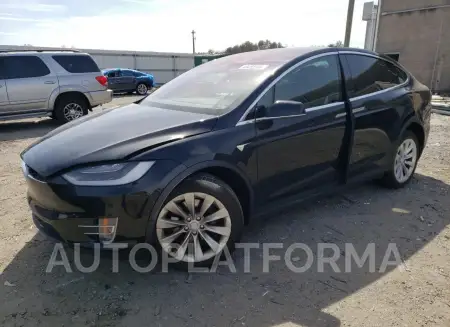 Tesla Model X 2018 2018 vin 5YJXCDE28JF105301 from auto auction Copart