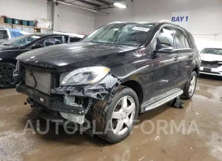 MERCEDES-BENZ ML 400 4MA 2015 vin 4JGDA5GB7FA595477 from auto auction Copart