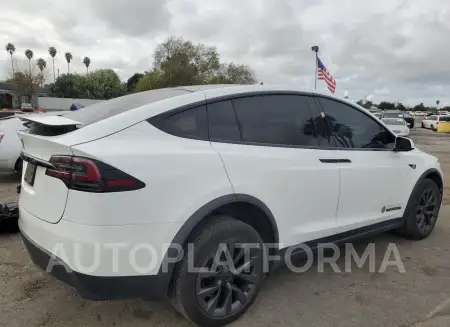 TESLA MODEL X 2022 vin 7SAXCAE55NF350011 from auto auction Copart