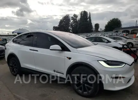 TESLA MODEL X 2022 vin 7SAXCAE55NF350011 from auto auction Copart