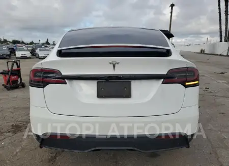 TESLA MODEL X 2022 vin 7SAXCAE55NF350011 from auto auction Copart