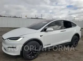 TESLA MODEL X 2022 vin 7SAXCAE55NF350011 from auto auction Copart