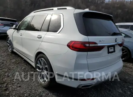 BMW X7 XDRIVE4 2020 vin 5UXCW2C01L9B55757 from auto auction Copart