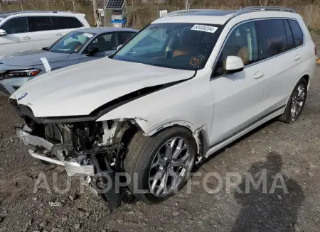 BMW X7 XDRIVE4 2020 vin 5UXCW2C01L9B55757 from auto auction Copart