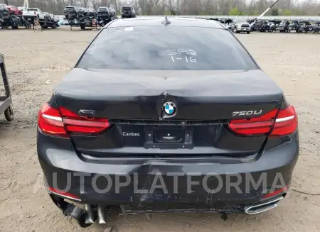 BMW 750 XI 2016 vin WBA7F2C55GG420576 from auto auction Copart