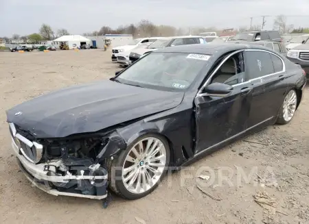 BMW 750 XI 2016 vin WBA7F2C55GG420576 from auto auction Copart