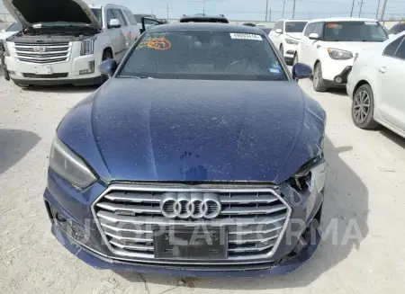 AUDI A5 PRESTIG 2018 vin WAUFNCF50JA126917 from auto auction Copart