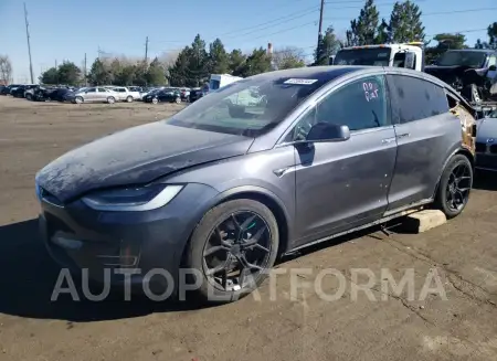 TESLA MODEL X 2021 vin 5YJXCBE25MF323527 from auto auction Copart