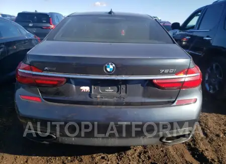 BMW 750I XDRIV 2016 vin WBA7F2C55GG419928 from auto auction Copart