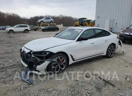 BMW I4 2024 2024 vin WBY33AW08RFR97064 from auto auction Copart