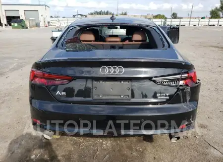 AUDI A5 PREMIUM 2018 vin WAUENCF58JA030061 from auto auction Copart