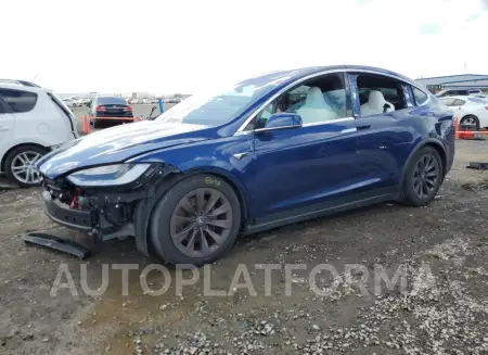 Tesla Model X 2018 2018 vin 5YJXCDE25JF112920 from auto auction Copart