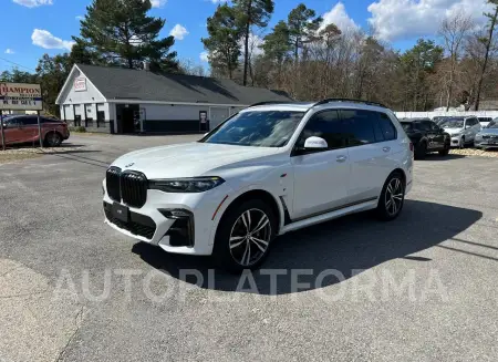 BMW X7 XDRIVE4 2021 vin 5UXCW2C02M9F97934 from auto auction Copart