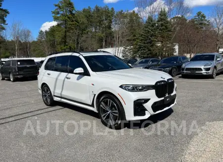 BMW X7 XDRIVE4 2021 vin 5UXCW2C02M9F97934 from auto auction Copart