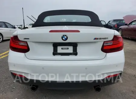 BMW M240XI 2017 vin WBA2L3C52HV667284 from auto auction Copart