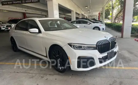 BMW 740 I 2022 vin WBA7T2C05NCH92603 from auto auction Copart