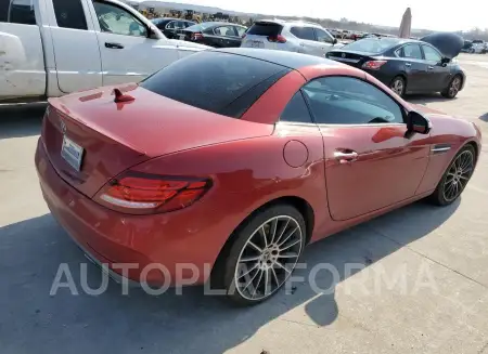 MERCEDES-BENZ SLC 300 2017 vin WDDPK3JA5HF145096 from auto auction Copart