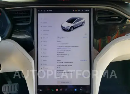 TESLA MODEL X 2019 vin 5YJXCDE28KF186754 from auto auction Copart