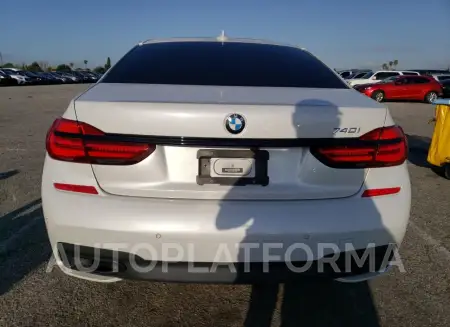 BMW 740 I 2019 vin WBA7E2C52KB217802 from auto auction Copart