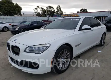 BMW 750I 2015 2015 vin WBAYA8C51FD825730 from auto auction Copart