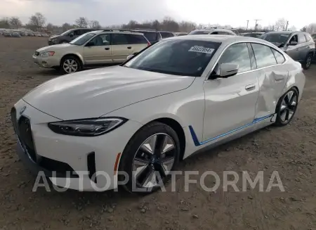 BMW I4 2024 2024 vin WBY43AW05RFS12973 from auto auction Copart