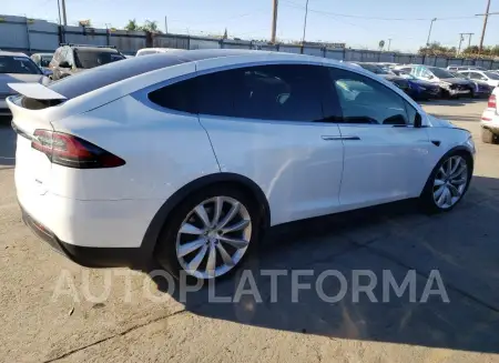 TESLA MODEL X 2017 vin 5YJXCAE25HF052047 from auto auction Copart