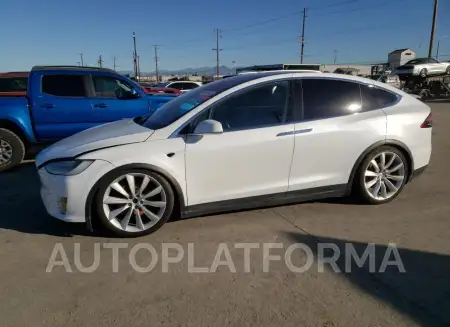 Tesla Model X 2017 2017 vin 5YJXCAE25HF052047 from auto auction Copart