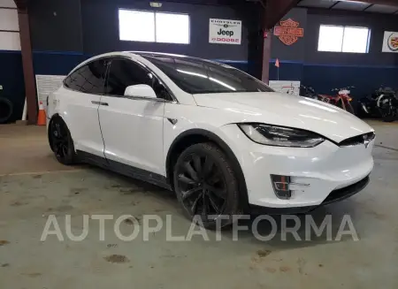 TESLA MODEL X 2017 vin 5YJXCBE2XHF042491 from auto auction Copart