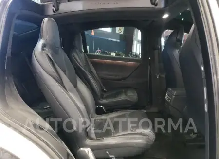 TESLA MODEL X 2017 vin 5YJXCBE2XHF042491 from auto auction Copart