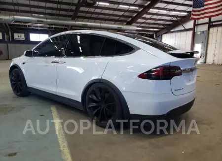 TESLA MODEL X 2017 vin 5YJXCBE2XHF042491 from auto auction Copart