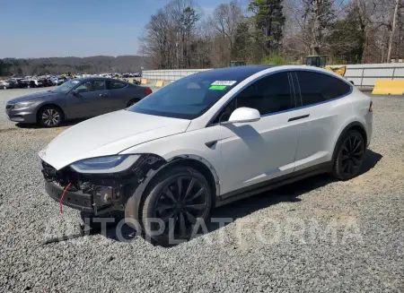 Tesla Model X 2017 2017 vin 5YJXCBE48HF035637 from auto auction Copart