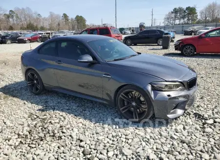 BMW M2 2018 vin WBS1J5C50J7B61734 from auto auction Copart