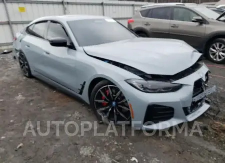 BMW I4 XDRIVE4 2024 vin WBY83FB07RFR76974 from auto auction Copart