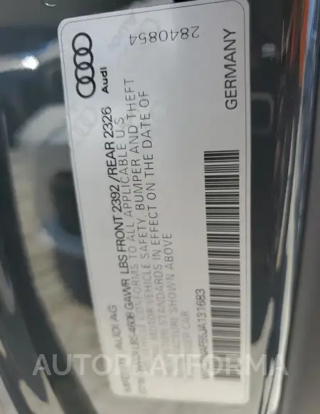 AUDI A5 PREMIUM 2018 vin WAUTNAF55JA131683 from auto auction Copart