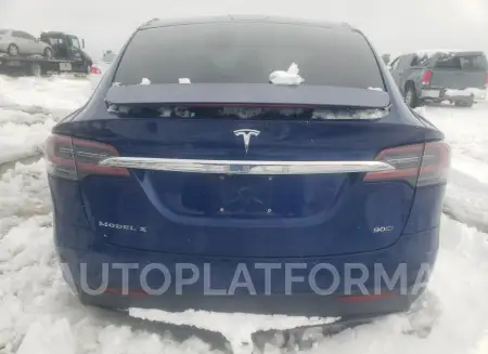 TESLA MODEL X 2016 vin 5YJXCAE23GF003055 from auto auction Copart