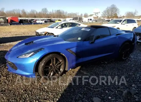 CHEVROLET CORVETTE S 2019 vin 1G1YH2D79K5112616 from auto auction Copart